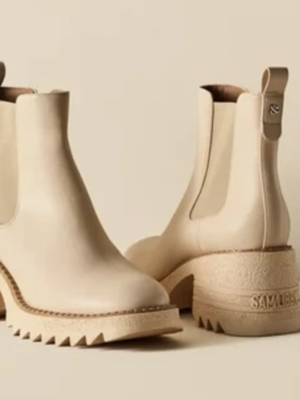 NWT in Box - Sam & Libby Women's Lennon Heeled Chelsea Boot Size 10